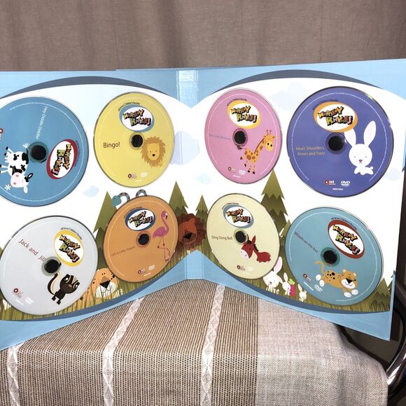 Childrens 100 Sing-A-Long .Nursery Rhymes +Karaoke Songs Fun Party Learning 8DVD - Picture 5 of 10